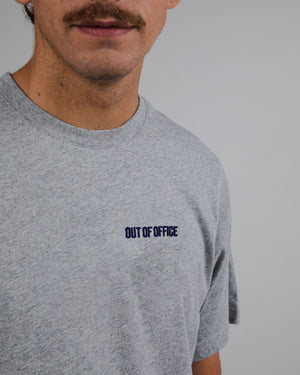 Out of Office T-shirt Grey Melange