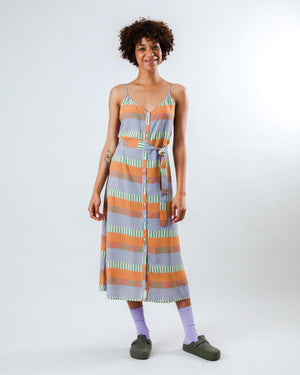 Mediterranean Strap Dress