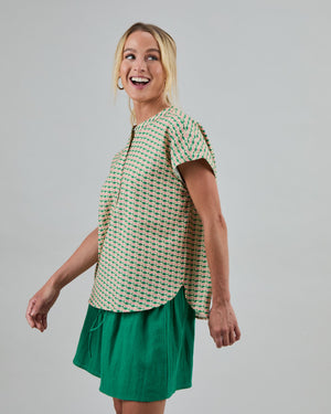 Sardinas Sleeveless Blouse Yellow