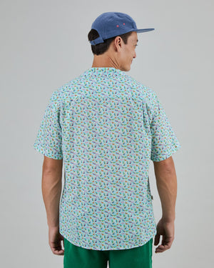 Marbles Aloha Shirt White