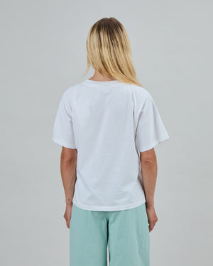 Chiringuito Embroidery Oversize Tee White