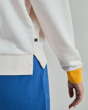 Kodak Retro FIlm Sweatshirt W Ecru