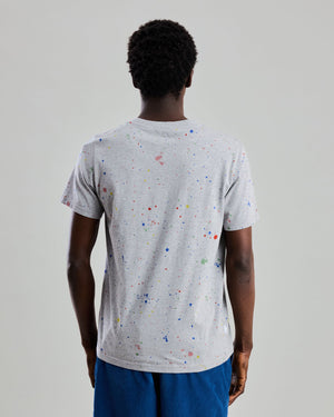 Splash Paint Tshirt Grey