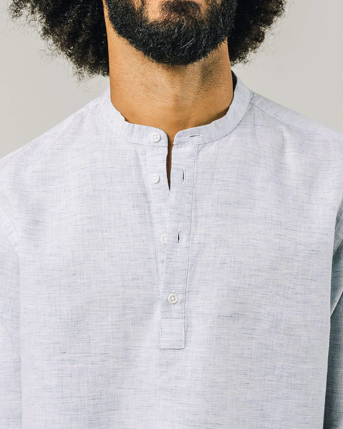 Slub Henley Shirt