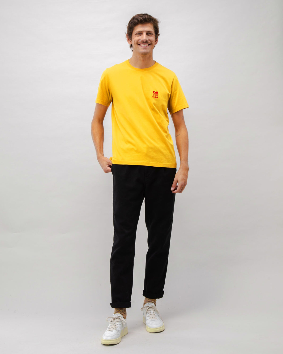 Kodak Logo T-shirt Yellow