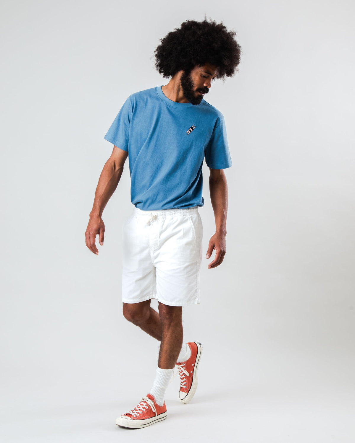 Baby Cord Short Ecru