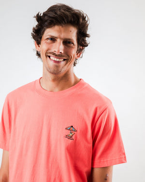 Peanuts Tropical T-shirt Red