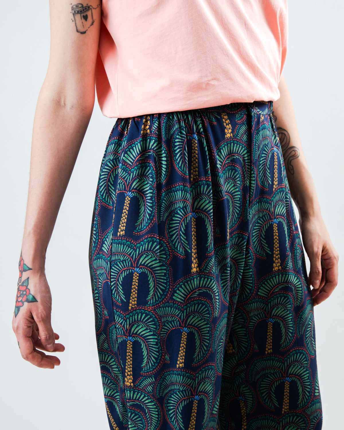 Borneo Harem Pants Navy