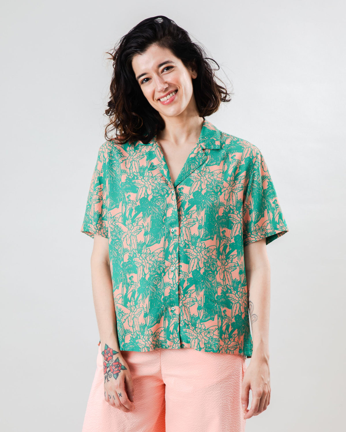 Helios Aloha Blouse Pink