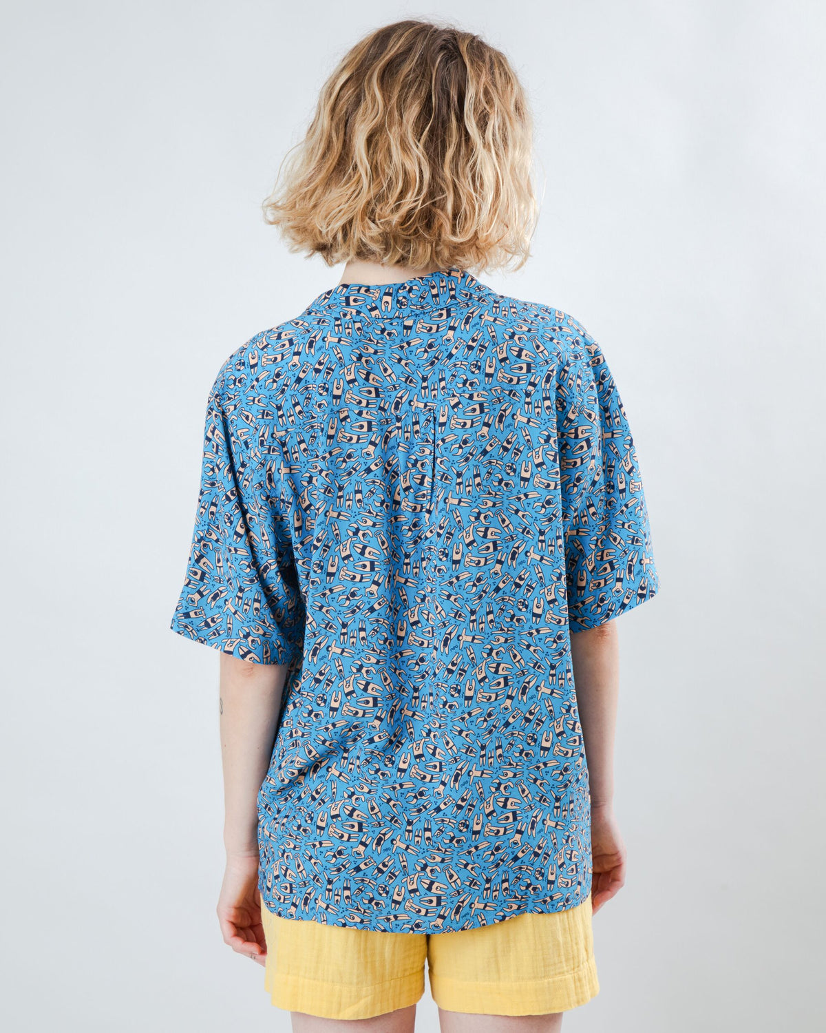 Just Swim Aloha Blouse