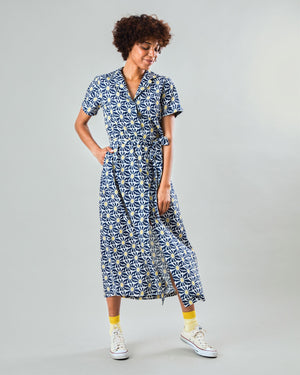 Marisol Long Dress Navy