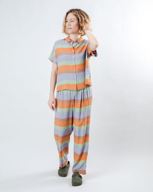 Mediterranean Batwing Blouse