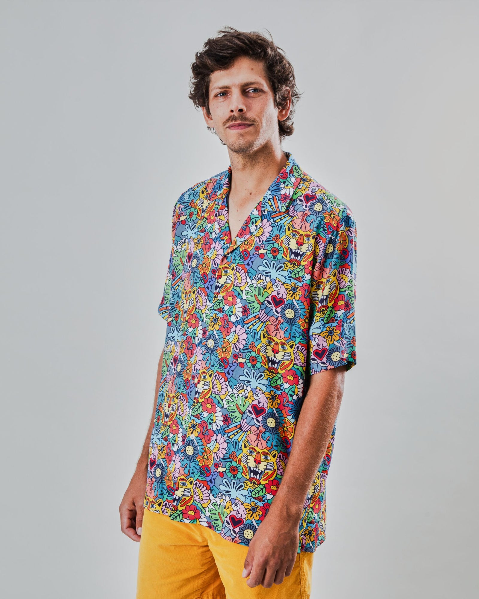 Asis Percales Tutti Frutti Aloha Shirt