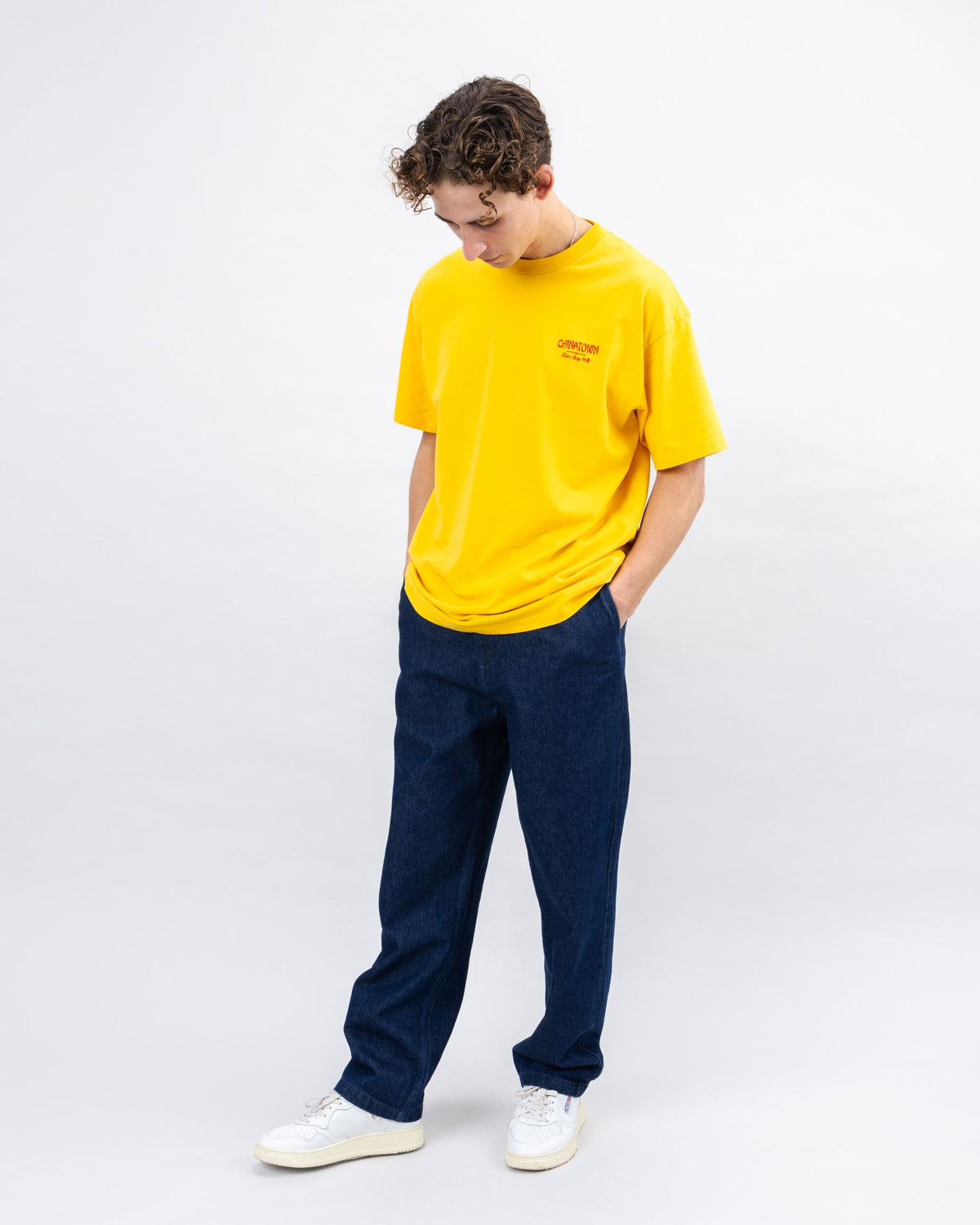 Noodles Oversize T-shirt Yellow