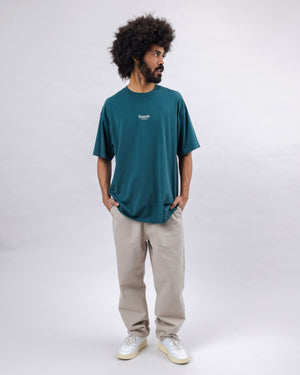 Peanuts Records Oversize T-shirt Green