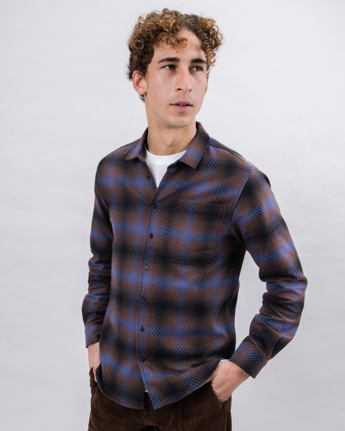 Pixel Check Overshirt