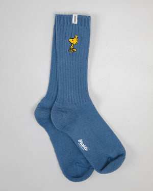 Peanuts Woodstock Socks Blue