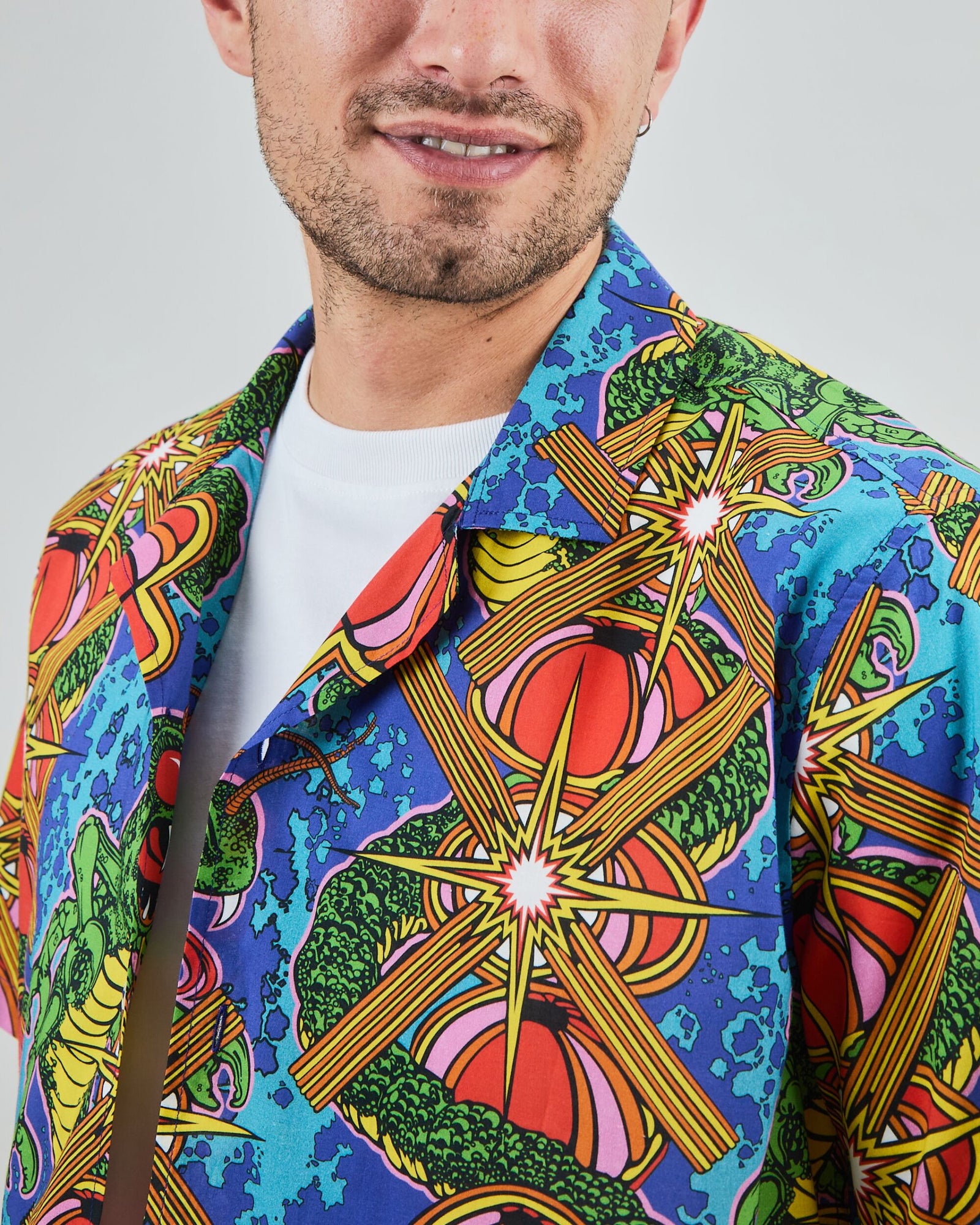Atari Centipede Aloha Shirt