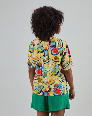 Chiringuito Aloha Blouse Yellow