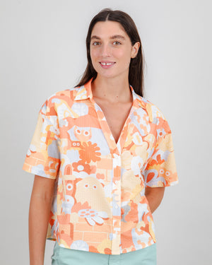 Geco Friends Oversize Cropped Blouse
