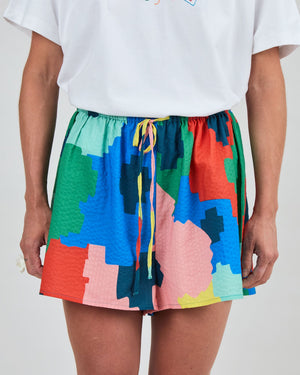 Maxi Flower Bali Loose Shorts