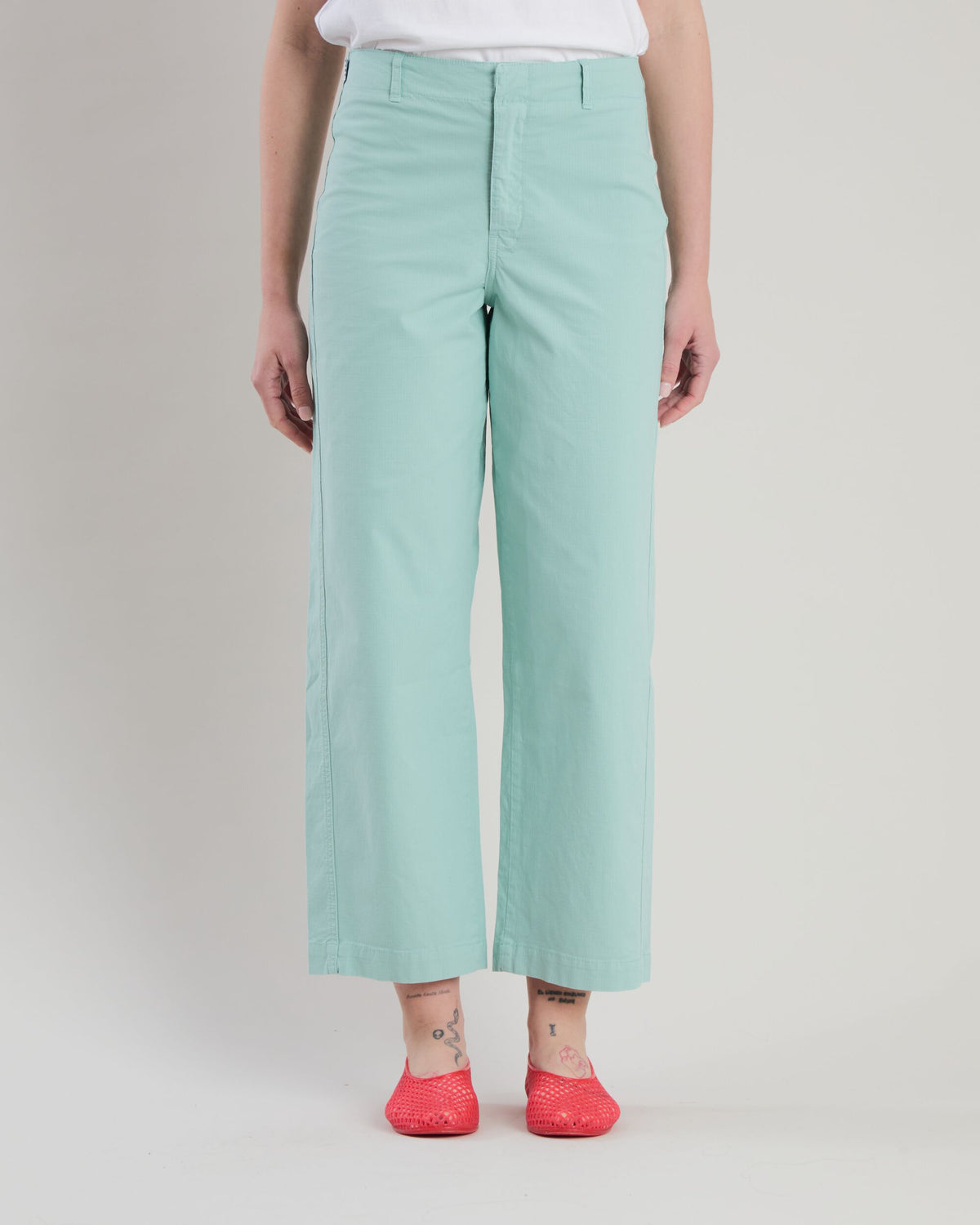 Barrel Pants Green