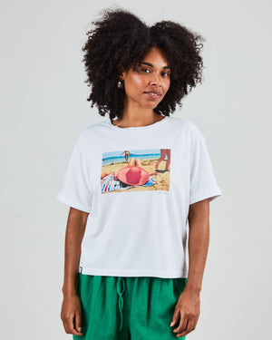 This is Spain by Martin Parr Magnum Oversize Tee White