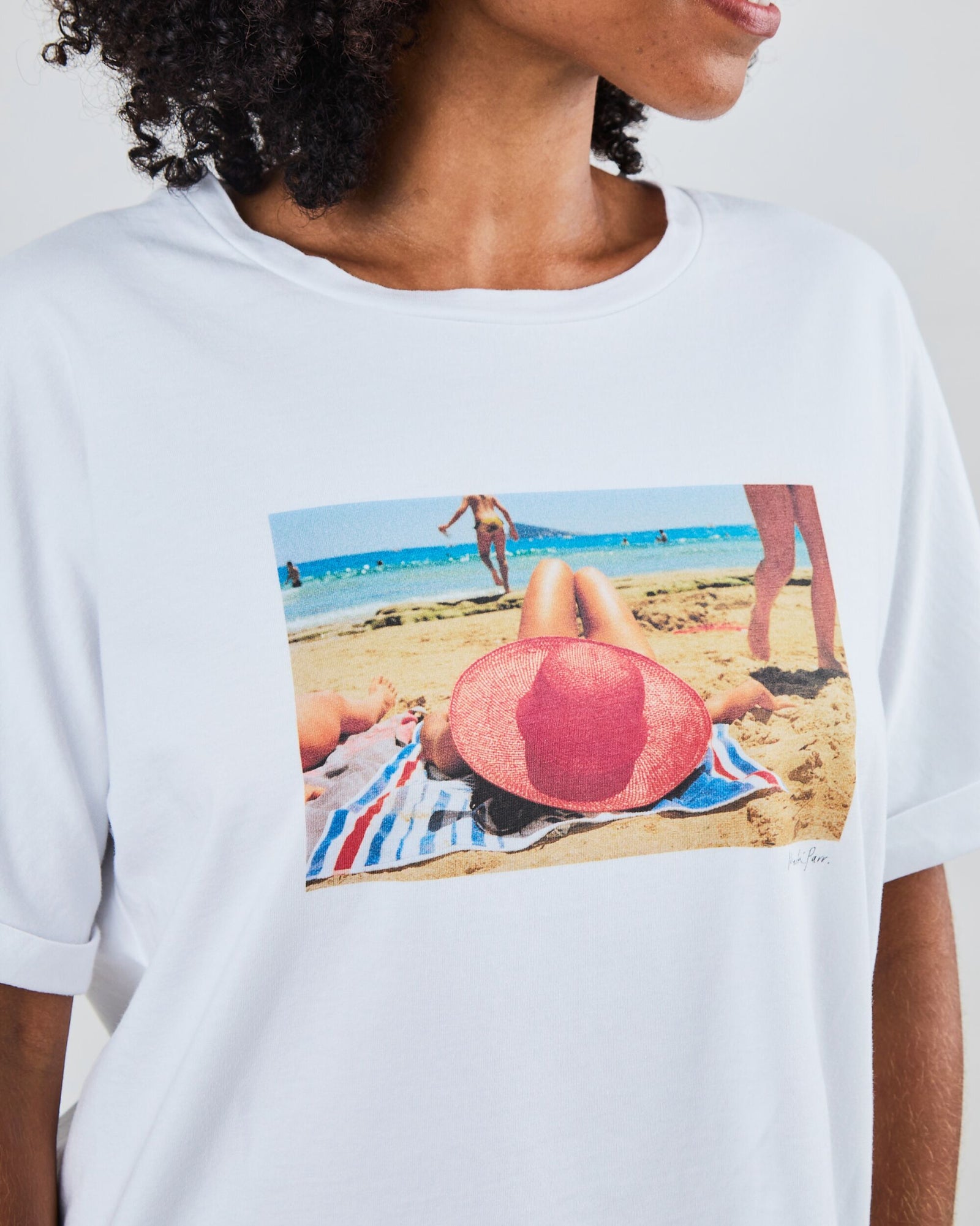 This is Spain by Martin Parr Magnum Oversize Tee White