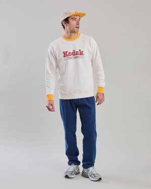 Kodak Retro FIlm Sweatshirt Ecru