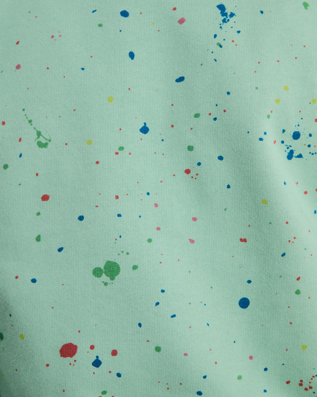 Splash Paint Sweatshirt Green